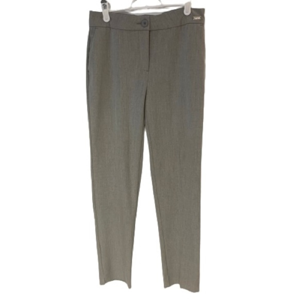 Badgley Mischika Light Grey Slim Leg Dress/Work Pants - Picture 3 of 7